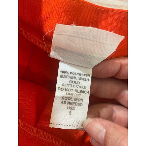 Cheer Deals Women's Orange Gatore Two Piece Cheer Leading Set - 40/9 - Picture 11 of 15